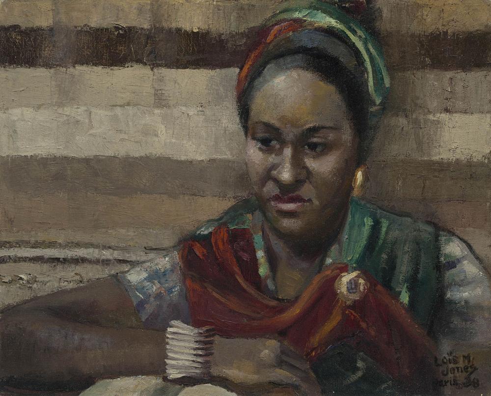 Loïs Mailou Jones "Jeanne, Martiniquaise," 1938, oil on canvas (Courtesy of the Museum of Fine Arts)