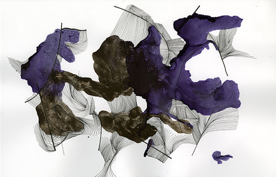 Rorschach drawing by Charlotte Corini